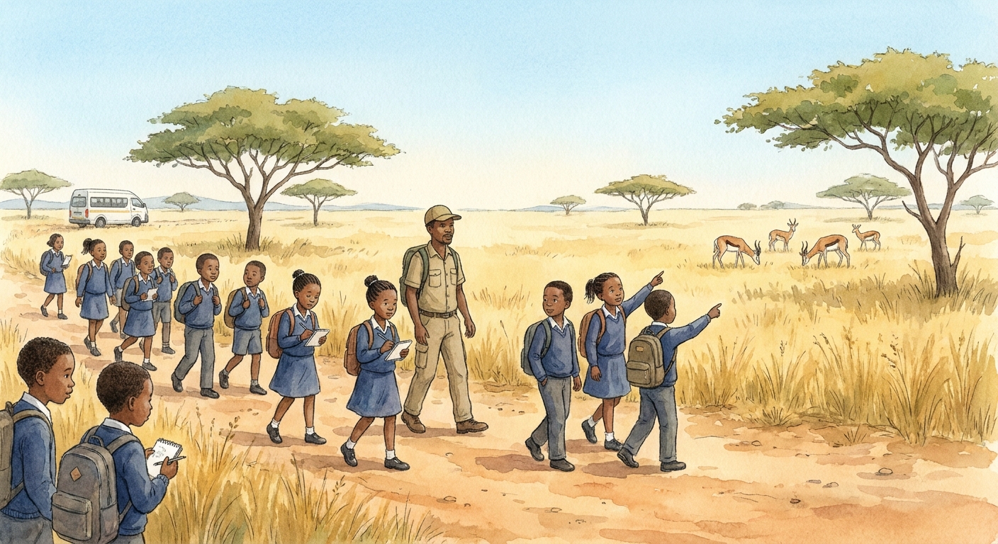 Grade 5 excursion to a nature reserve