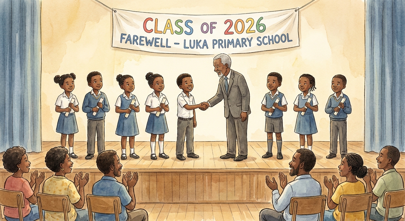 Grade 6 farewell ceremony