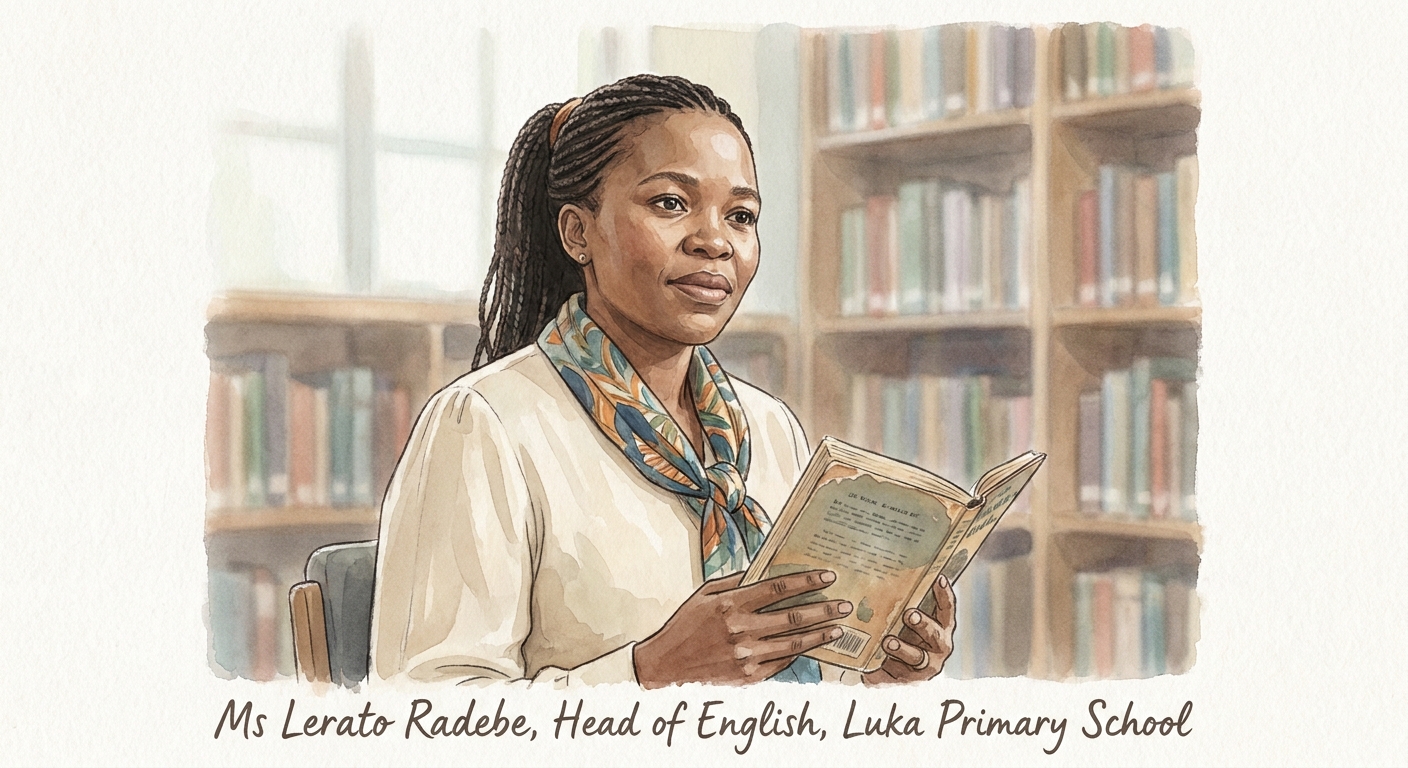 Ms Lerato Radebe, Head of English