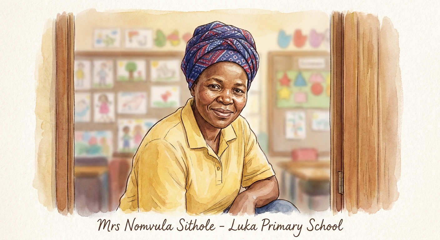 Mrs Nomvula Sithole, Grade 1 Class Teacher
